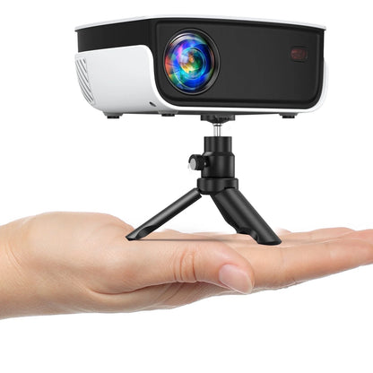 Bluetooth LCD Mini Projector, Native 720P Support 1080P Fhd,Set with Remote, AV Cable & More